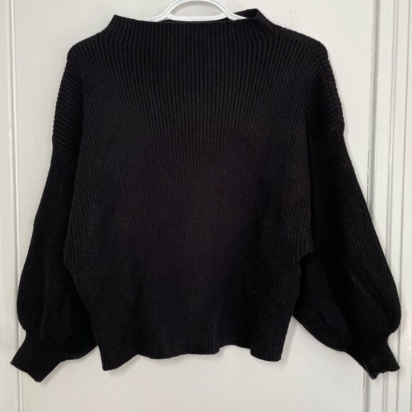 Line  &  Dot Balloon Sleeve Sweater size S - Picture 1 of 5